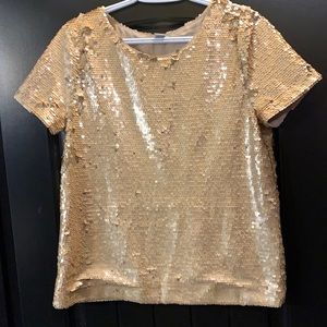 J Crew sparkle shirt
